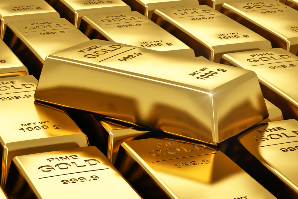 Gold price eases from record high amid risk-on, still well bid around $2,200 mark
